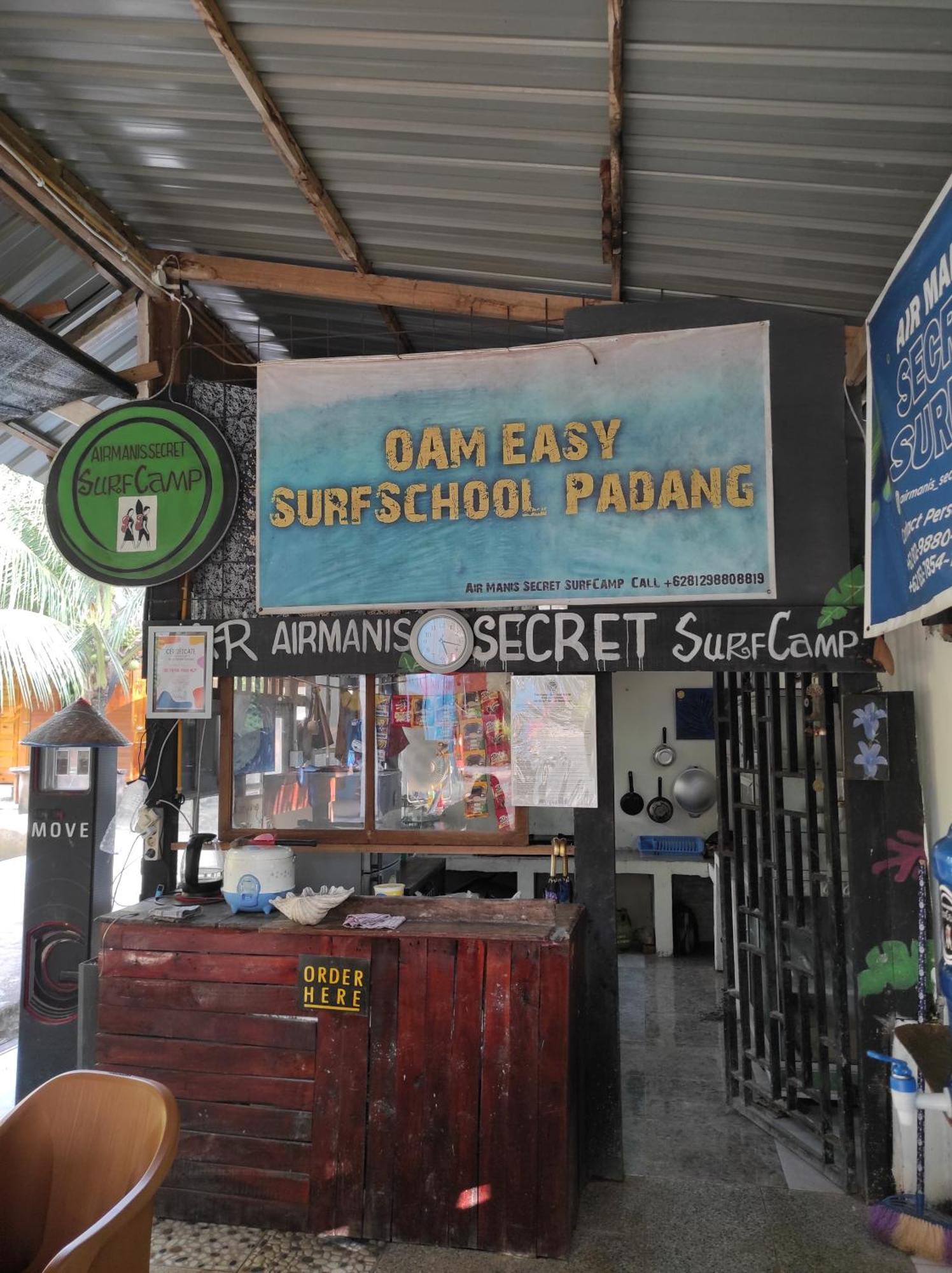 Ferienwohnung Air Manis Secret Surfcamp Taluk Batung Exterior foto